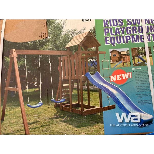 KIDS SWING SET PLAYGROUND