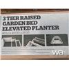 Image 2 : 3 TIER RAISED GARDEN BED PLANTER
