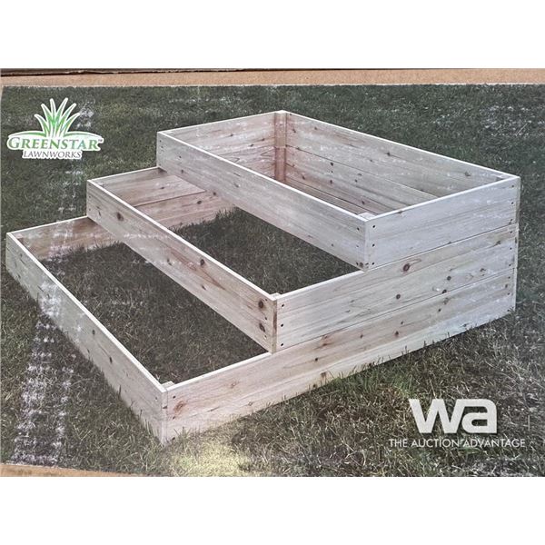 3 TIER RAISED GARDEN BED PLANTER