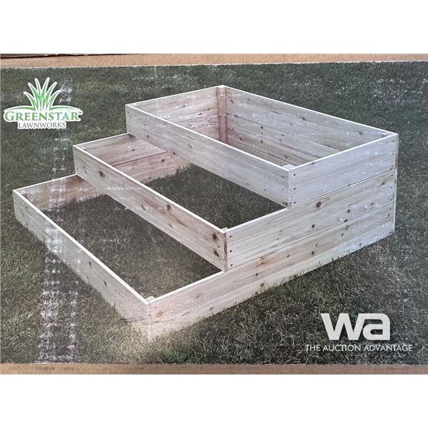 3 TIER RAISED GARDEN BED PLANTER