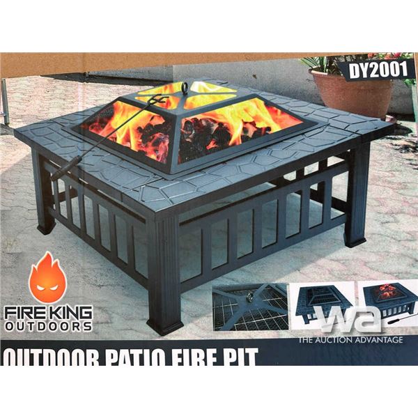 OUTDOOR PATIO FIRE PIT WOOD BURNING