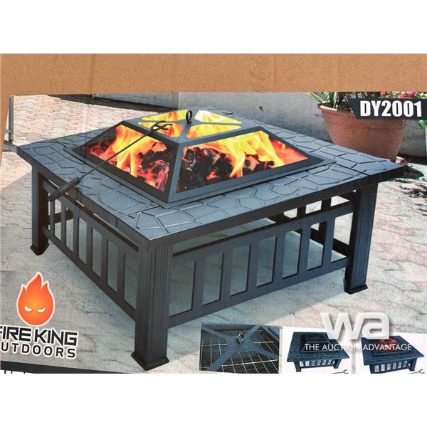 OUTDOOR PATIO FIRE PIT WOOD BURNING