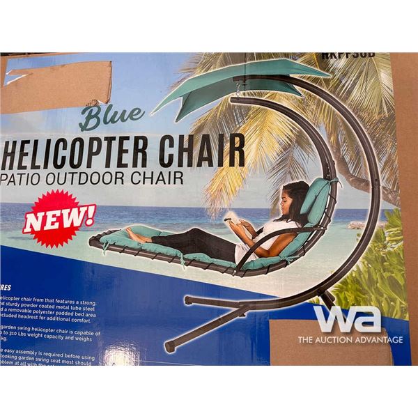 BLUE HELICOPTER CHAIR