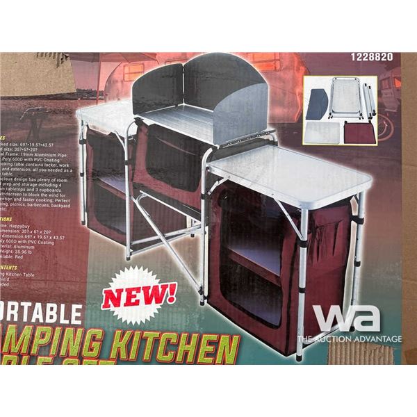 CAMPING KITCHEN TABLE SET