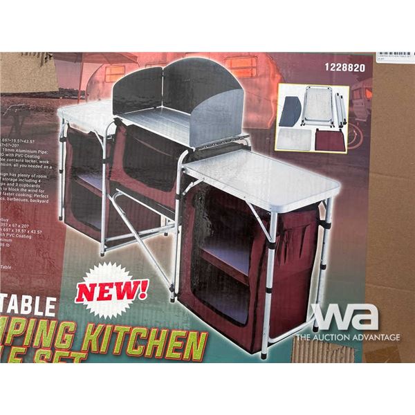CAMPING KITCHEN TABLE SET