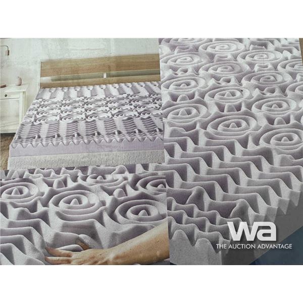 TWIN MEMORY FOAM MATTRESS TOPPER