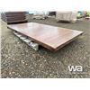Image 4 : (1) 7 X 3.5 FT. WOODEN DINING ROOM TABLE (NO BASE)
