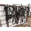 Image 3 : SET OF LEATHER HARNESSES WITH BRIDLES & LINES