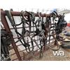 Image 3 : SET OF NYLON HARNESSES WITH BRIDLES & LINES