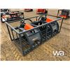 Image 2 : TMG 84 IN. SKID STEER SKELETON GRAPPLE ATTACHMENT
