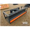 Image 2 : TMG 86 IN. SKID STEER DOZER BLADE/SNOW PUSHER