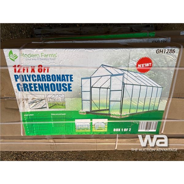 POLYCARBONATE GREENHOUSE