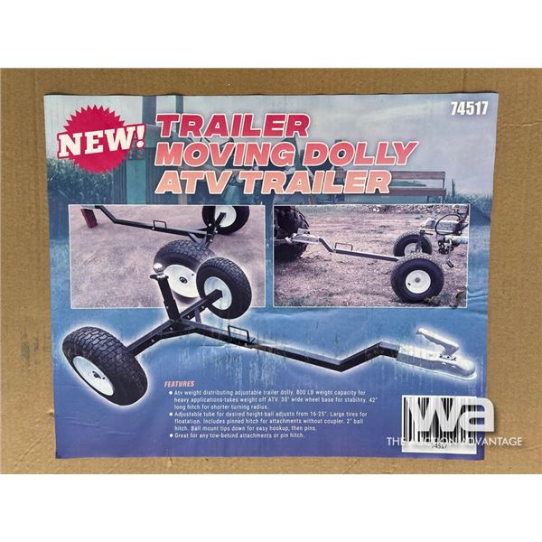 TRAILER MOVING DOLLY ATV