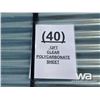 Image 3 : (40) 12 FT. CLEAR POLYCARBONATE SHEETS