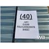 Image 3 : (40) 12 FT. CLEAR POLYCARBONATE SHEETS