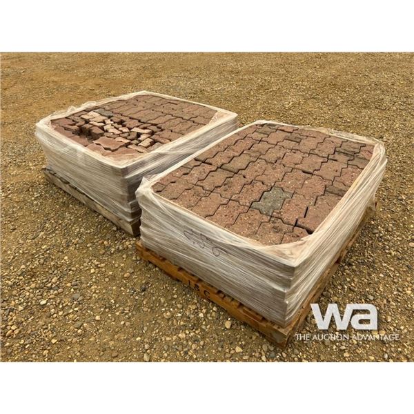 (2) PALLETS OF LANDSCAPE BRICK