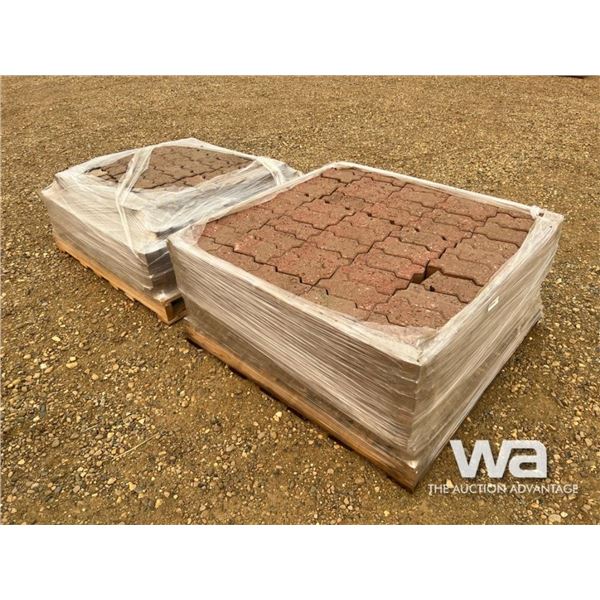 (2) PALLETS OF LANDSCAPE BRICK