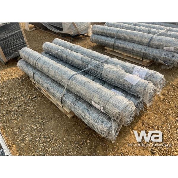 (8) 6.5 FT. X 165 FT. ROLLS OF DEER FENCE