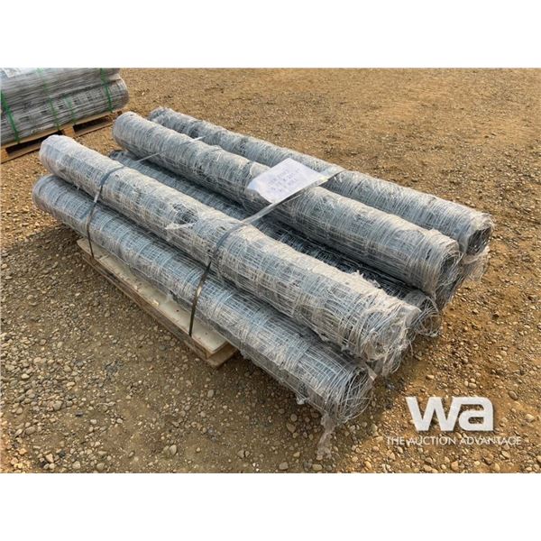 (8) 6.5 FT. X 165 FT. ROLLS OF DEER FENCE