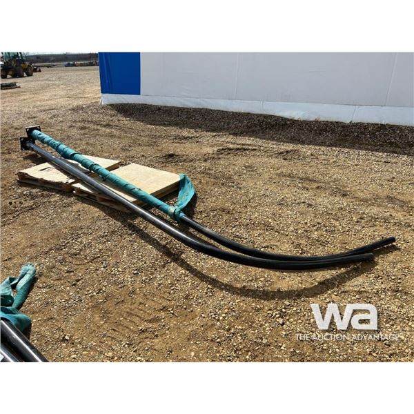 (2) 20 FT. STEEL LIGHT POLES