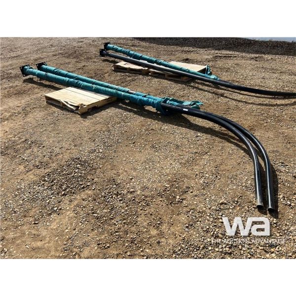 (2) 20 FT. STEEL LIGHT POLES