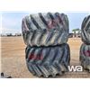Image 3 : (2) TIRES AND RIMS 73X44.00-32 20PR