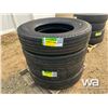 Image 2 : (4) GRIZZLY 11R24.5-16PR TRUCK TIRES