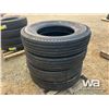 Image 3 : (4) GRIZZLY 11R24.5-16PR TRUCK TIRES