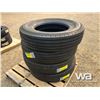 Image 3 : (4) GRIZZLY 11R24.5-16PR TRUCK TIRES