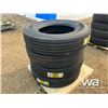 Image 2 : (4) ZWARTHZ 11R24.5-18PR TRUCK TIRES