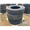 Image 3 : (4) ZWARTHZ 11R24.5-18PR TRUCK TIRES