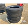 Image 2 : (4) ZWARTHZ 11R24.5-18PR TRUCK TIRES