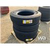 Image 2 : (4) ZWARTHZ 11R24.5-18PR TRUCK TIRES