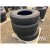 Image 3 : (4) GRIZZLY 11R22.5-16PR TRUCK TIRES
