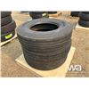 Image 3 : (3) GRIZZLY 11R22.5-16PR TRUCK TIRES