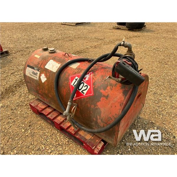 WESTEEL 500 LITRE SLIP TANK WITH 12 V. PUMP