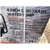 Image 2 : TMG 4 IN. SEMI-TRASH WATER PUMP