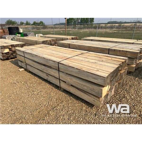 (18) 8X8X12 FT. PINE TIMBERS