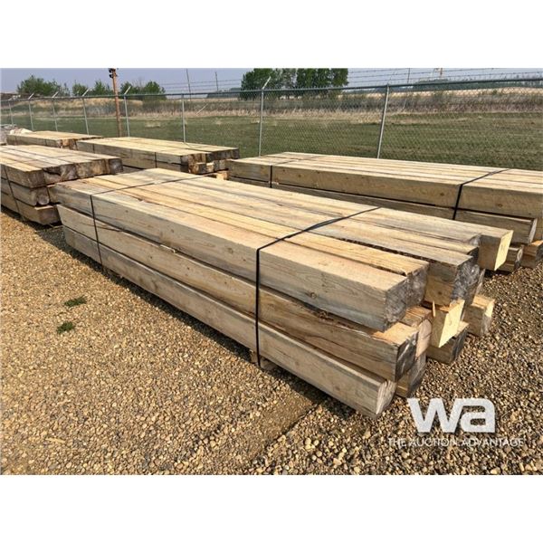(18) 8X8X12 FT. PINE TIMBERS