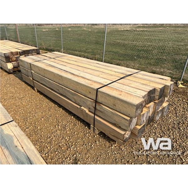 (18) 8X8X12 FT. PINE TIMBERS