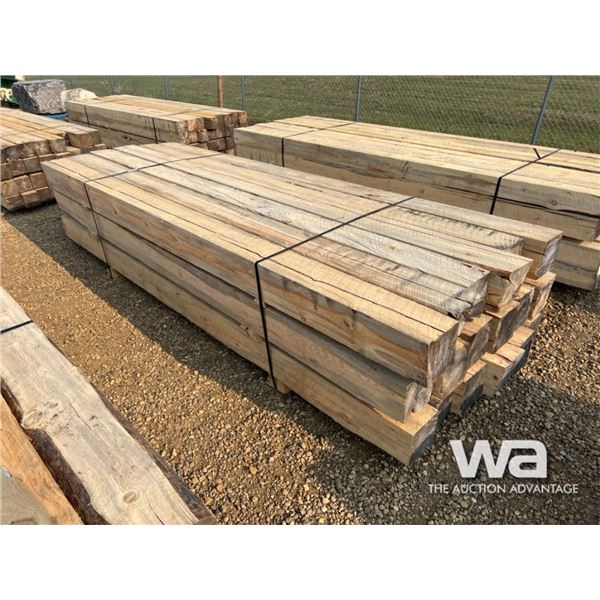 (18) 8X8X12 FT. PINE TIMBERS