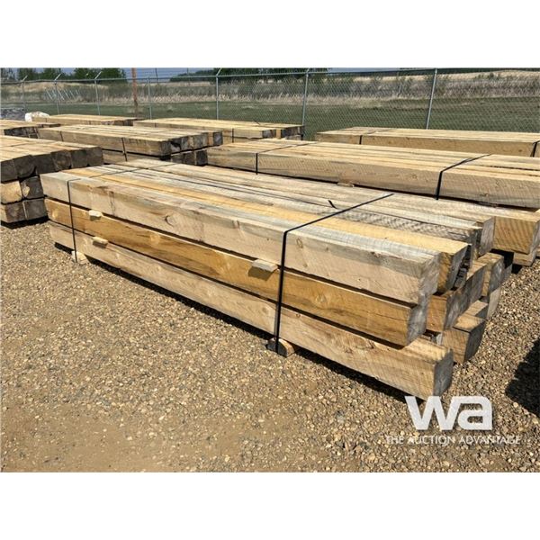 (18) 8X8X12 FT. PINE TIMBERS