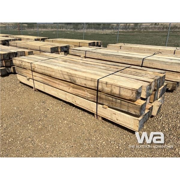 (18) 8X8X12 FT. PINE TIMBERS