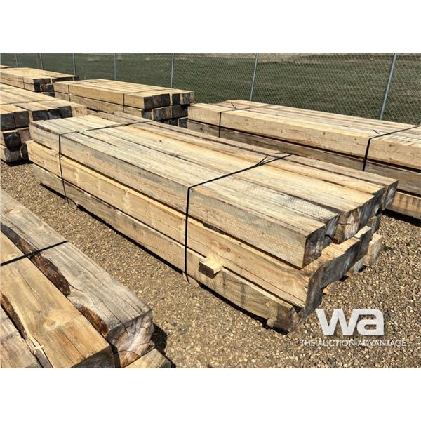 (18) 8X8X12 FT. PINE TIMBERS