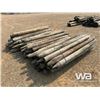 Image 4 : (73) 5-6 IN. X 8 FT. TREATED POSTS