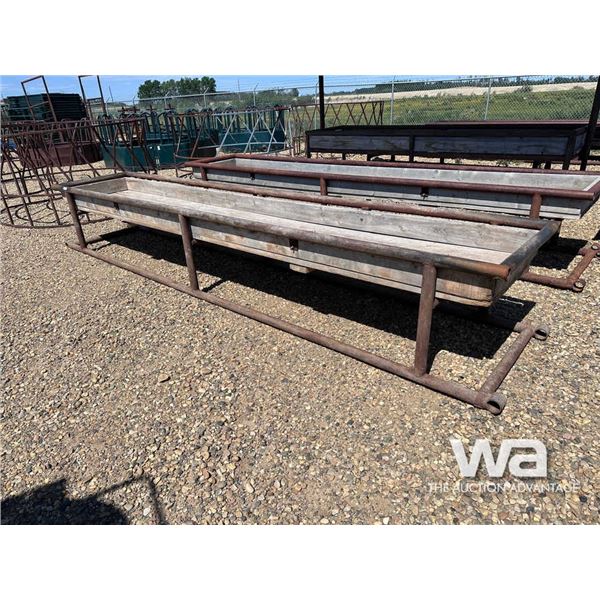 14 FT. STEEL FRAME BUNK FEEDER