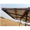 Image 5 : 12 FT. STEEL FRAME BUNK FEEDER & ROOF