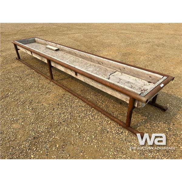 14 FT. STEEL FRAME BUNK FEEDER