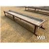 Image 3 : 14 FT. STEEL FRAME BUNK FEEDER