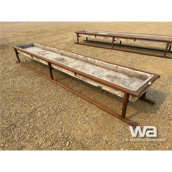 14 FT. STEEL FRAME BUNK FEEDER